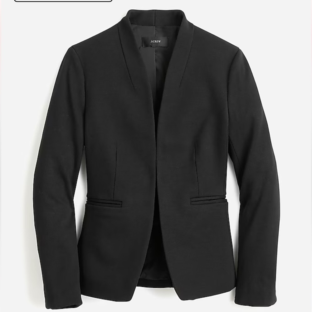 J.Crew black Going Out Blazer